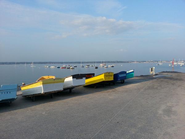 Fouesnant, Beg-Meil, Appartement T3, en duplex, au coeur du bourg.