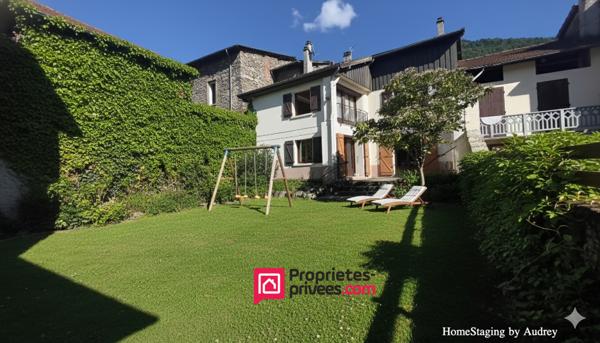 Maison lumineuse 7p,  5 chambres Spacieuses Goncelin + Dépendances + extérieurs