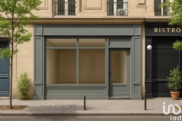 Location boutique/local commercial 40 m² Paris 2