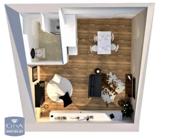 Appartement à louer 1 pièce 40.98m²