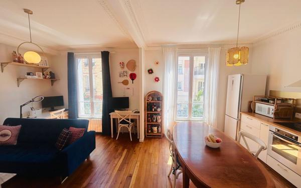 Appartement à vendre    2 pièces • 44,30 m2 Pantin