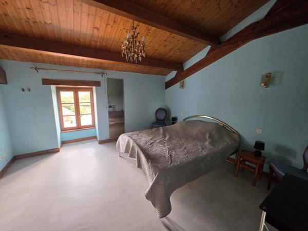 Propriété en pierre avec maison d'amis, piscine, dépendance et 1 hectare de terrain proche de Montaigu-de-Quercy (Tarn-et-Garonne)