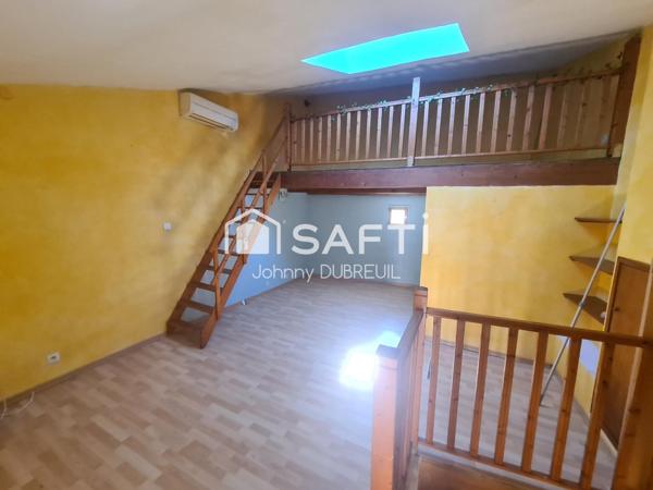 PIGNANS – Belle maison de village de 164 m², tout le charme de la pierre avec cave et spacieuse suite parentale