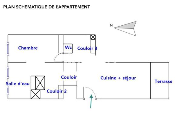 Appartement
         2 pièces
        - 70 m² Bien prestige 459 000 € *
