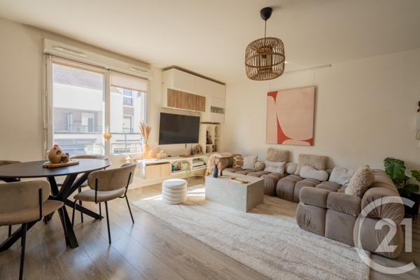 Appartement F3 à vendre  3 pièces - 65,74 m2 TORCY - 77