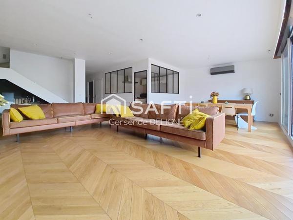 Maison familiale – 4 chambres – jardin et sous-sol total