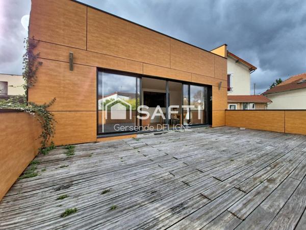 Maison familiale – 4 chambres – jardin et sous-sol total