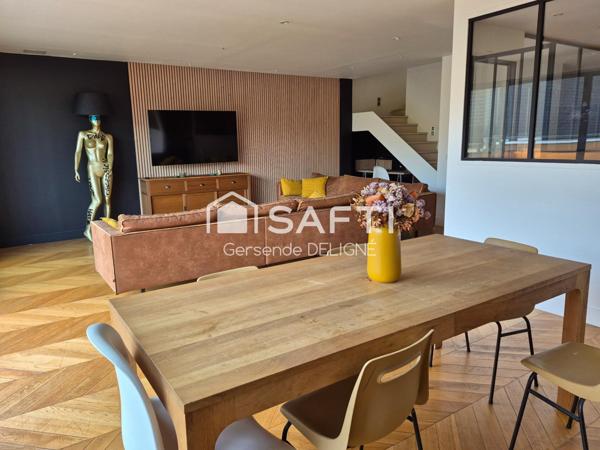 Maison familiale – 4 chambres – jardin et sous-sol total