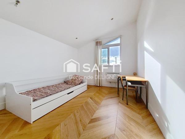 Maison familiale – 4 chambres – jardin et sous-sol total