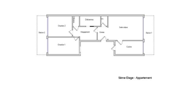 À vendre Appartement 3 pièces 57.04 m² - Le Pecq 78230