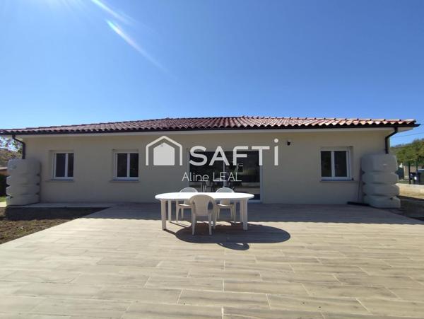 Maison plain pied 5 pièces