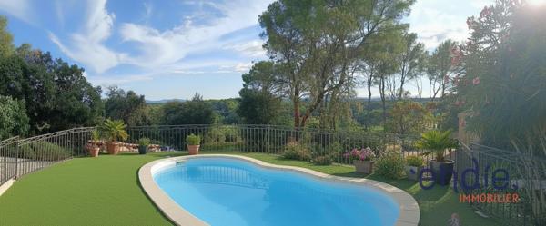 Maison avec vue panoramique de 146 m² dont un T2 indépendant avec piscine