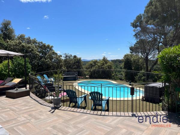 Maison avec vue panoramique de 146 m² dont un T2 indépendant avec piscine