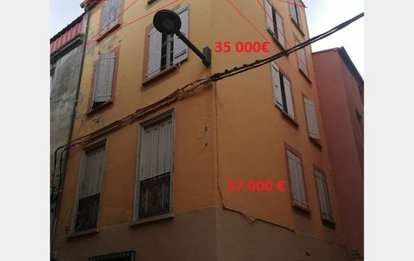 Vente Appartement P2 F2 a rénové à rénover Perpignan   