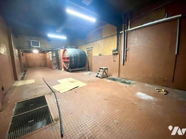 Un bâtiment de stockage