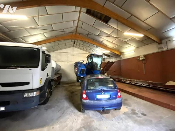 Un bâtiment de stockage