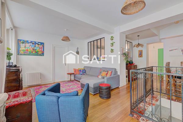 Appartement type maison en plein cœur de Paris