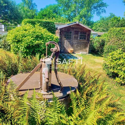 Maison très lumineuse avec Terrain arboré et clos