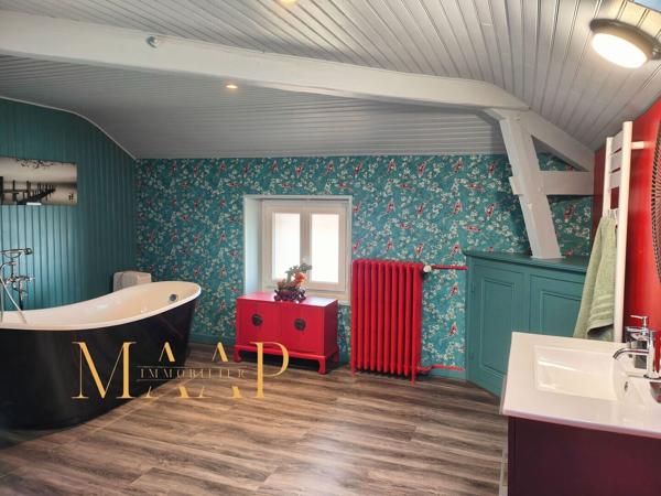 Maison, sous-sol, terrain 1400m²