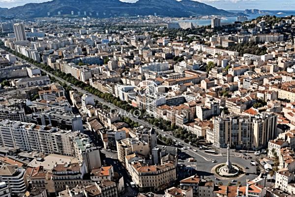 (Droit au bail, SANS LES MURS). Local de 150 m² avec grande visibilité  avenue du Prado à Marseille.