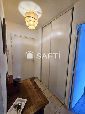 Appartement T3 avec un balcon et 2 places de parking privatives