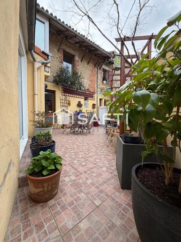 maison de ville – 116 m² – 3 chambres – terrasse