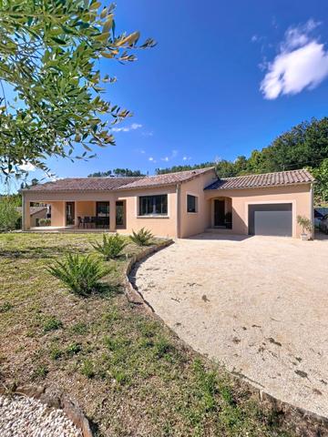 Sud Ardèche / Les Vans : Maison contemporaine 160 m2, Piscine et Pool house, jardin