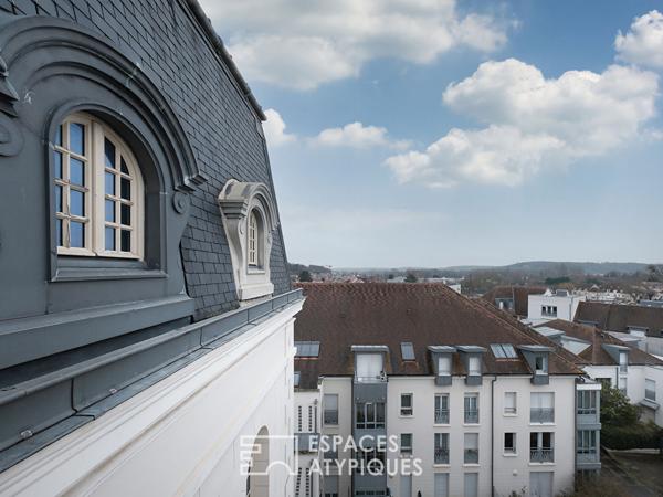Le duplex et sa vue imprenable sur Notre Dame du Fort