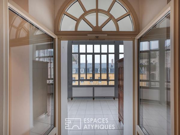 Le duplex et sa vue imprenable sur Notre Dame du Fort