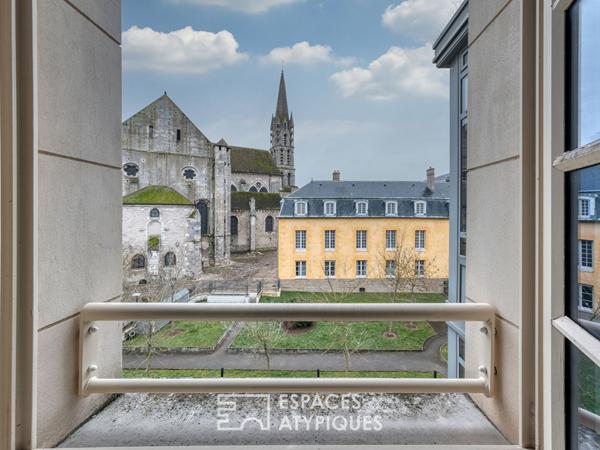Le duplex et sa vue imprenable sur Notre Dame du Fort