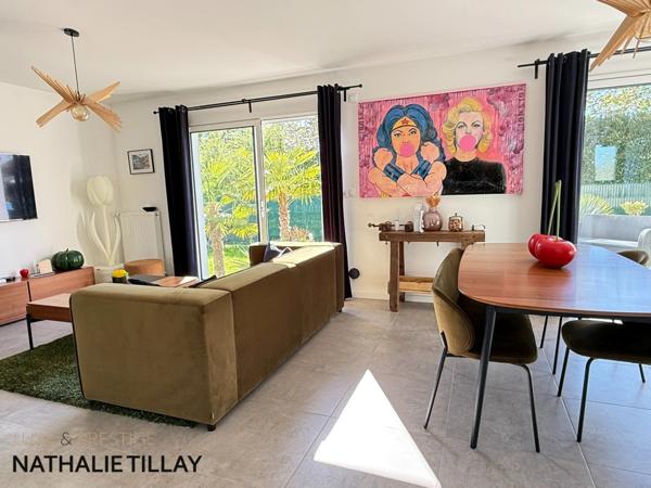 Maison contemporaine a vendre, SAINT DENIS EN VAL, 4 chambres , beau jardin
