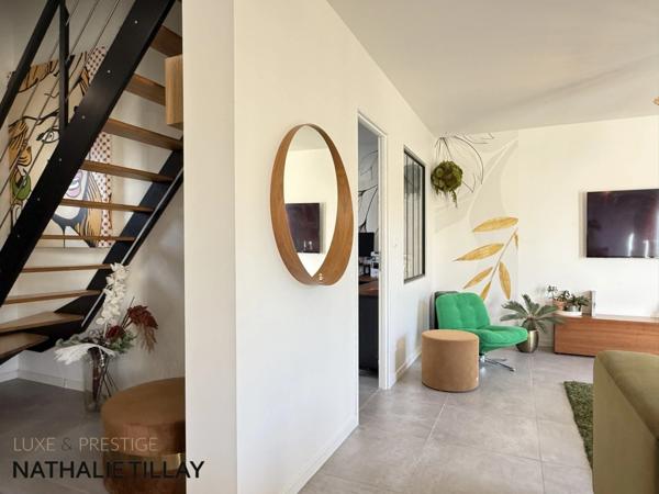 Maison contemporaine a vendre, SAINT DENIS EN VAL, 4 chambres , beau jardin