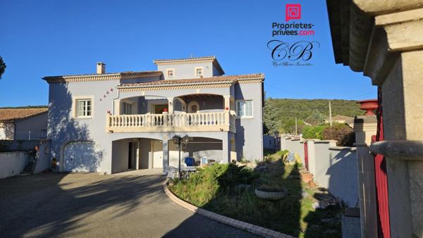 Rousson ? Maison 4 faces 155 m² + studio ? Terrain  1700 m² piscinable, garages, terrasse