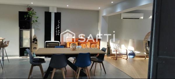 Maison familiale haut de gamme + piscine & garage