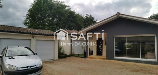 Maison familiale haut de gamme + piscine & garage