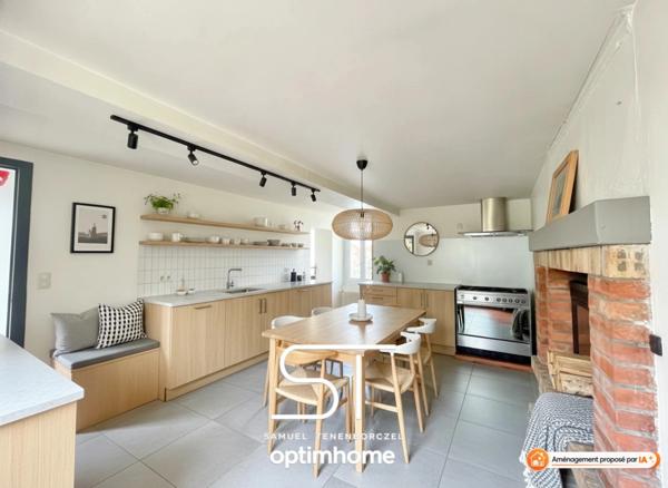 Maison en pierre de 156 m² avec piscine chauffée – Charme et sérénité à ERNES (14270)