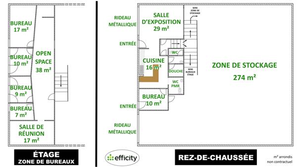 Bureau
         10 pièces
        - 440 m² 1 170 000 € *