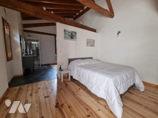 A VENDRE CAZERES  à LE PLAN  petit immeuble de 2 appartements