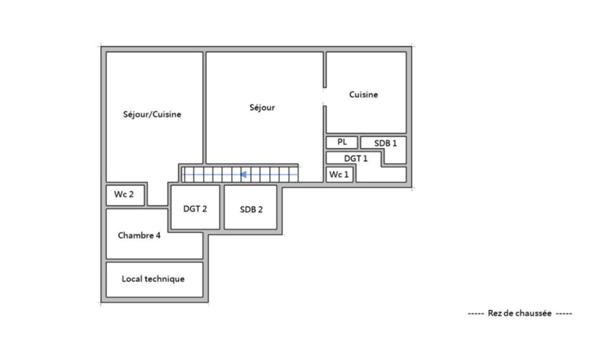 Maison à vendre 6 pièces GUILVINEC (29) plage et port à pied