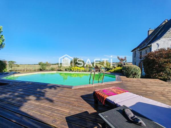 Magnifique maison ancienne rénovée avec piscine