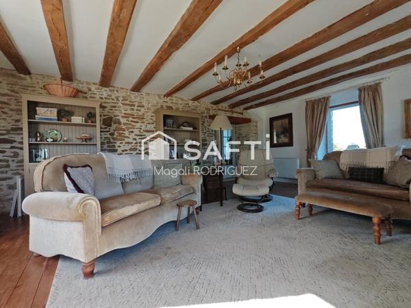 Magnifique maison ancienne rénovée avec piscine