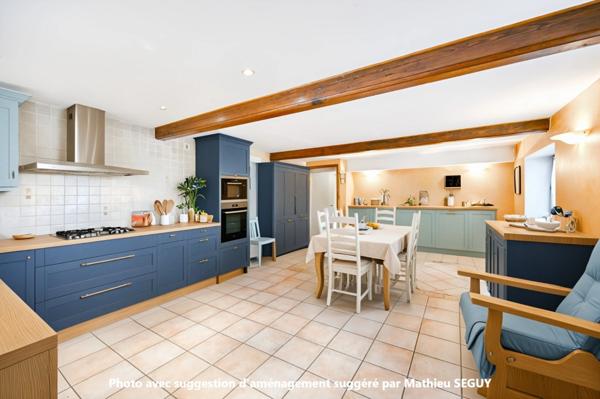 THURINS - Grande propriété P8 verdoyante