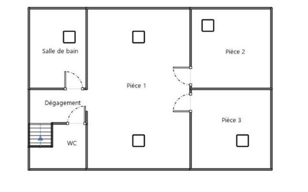 Appartement à vendre    3 pièces • 71,05 m2 Bourgoin-Jallieu