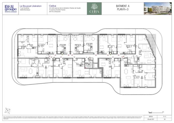 Superbe T4 de 80,36 m² + Balcon + 2 places de parking au Bouscat