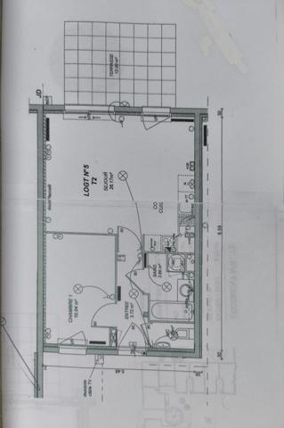 Appartement T2 de 45 m² avec terrasse et parking