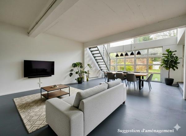 LOFT lumineux en semi plain-pied - 3 chambres  - MERICOURT