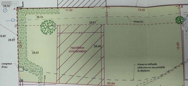 Achat - Terrain à bâtir | Terrain à bâtir Lompret 59840 100 m 2 471 m 2