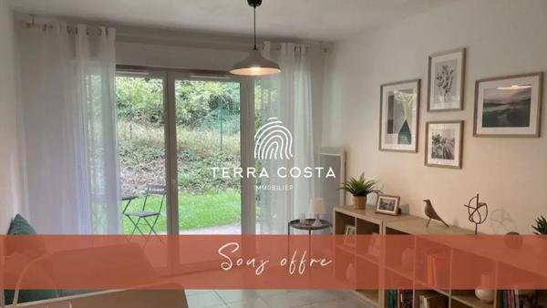 Adorable studio en rez de jardin donnant sur foret
