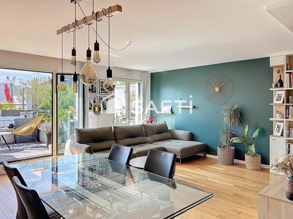 Appartement 4 pièces avec terrasses – Dernier étage – DPE C – Faibles charges