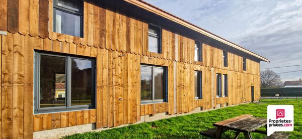 Grand séchoir à tabac à finir de rénover- surface totale de 248 m2